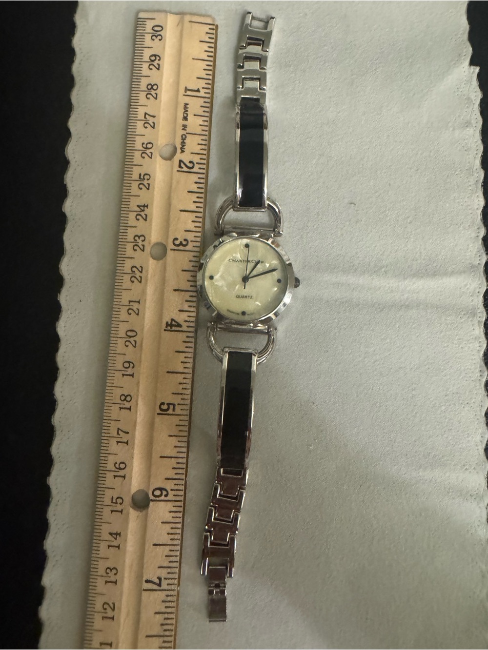 Vintage Charter Club Silver-Tone Women's Bracelet Watch